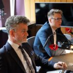 Studio Polityczne Radia Kielce. Senator Krzysztof Słoń, Prawo i Sprawiedliwość oraz Piotr Kopacz, Nowoczesna Ryszarda Petru / Monika Miller / Radio Kielce