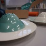 05.09.2017 Kielce. Instytut Dizajnu. Zestawu naczyń ceramicznych inspirowanego bryłą dworca PKS / Katarzyna Prędotka - Radio Kielce / 05.09.2017 Kielce. Instytut Dizajnu. Zestawu naczyń ceramicznych inspirowanego bryłą dworca PKS