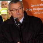 Otwarcie nowego odcinka drogi ekspresowej S7 Jędrzejów – granica województwa świętokrzyskiego. Minister Infrastruktury i Budownictwa Andrzej Adamczyk / Michał Kita / Radio Kielce