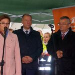 Otwarcie nowego odcinka drogi ekspresowej S7 Jędrzejów – granica województwa świętokrzyskiego. Wojewoda Świętokrzyski Agata Wojtyszek / Michał Kita / Radio Kielce