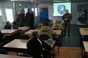 Szkolenie dla korespondentów wojennych w Centrum Przygotowania do Misji Zagranicznych / Kapitan Kamila Kreis- Tomczak / CPdMZ
