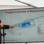 Pawłowice k. Sędziszowa. Wmurowanie kamienia węgielnego pod terminal gazowy firmy Gaspol S.A / Ewa Pociejowska-Gawęda / Radio Kielce