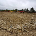 Pawłowice k. Sędziszowa. Wmurowanie kamienia węgielnego pod terminal gazowy firmy Gaspol S.A / Ewa Pociejowska-Gawęda / Radio Kielce