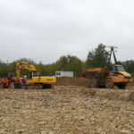 Pawłowice k. Sędziszowa. Wmurowanie kamienia węgielnego pod terminal gazowy firmy Gaspol S.A / Ewa Pociejowska-Gawęda / Radio Kielce