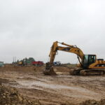 Pawłowice k. Sędziszowa. Wmurowanie kamienia węgielnego pod terminal gazowy firmy Gaspol S.A / Ewa Pociejowska-Gawęda / Radio Kielce