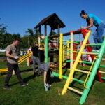 Plac zabaw przy ulicy Chrobrego w Jędrzejowie / Ewa Pociejowska-Gawęda / Radio Kielce