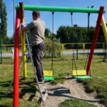 Plac zabaw przy ulicy Chrobrego w Jędrzejowie / Ewa Pociejowska-Gawęda / Radio Kielce