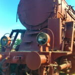 Sędziszów. Parowóz z 1954 roku. / Ewa Pociejowska-Gawęda / Radio Kielce