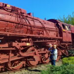 Sędziszów. Parowóz z 1954 roku. / Ewa Pociejowska-Gawęda / Radio Kielce