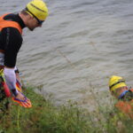 03.09.2017. Wióry. Zawody Swimrun Wióry 2017 / Maciej Makuła - Radio Kielce / 03.09.2017. Wióry. Zawody Swimrun Wióry 2017