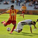 LOTTO Ekstraklasa. Mecz Korona Kielce - Sandecja Nowy Sącz. Elia Soriano / Jarosław Kubalski / Radio Kielce