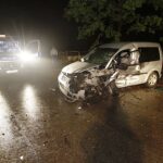 Zderzenie dwóch samochodów osobowych. Sześć osób zostało rannych / Jarosław Kubalski / Radio Kielce