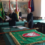 Sandomierz. Uroczystość przekazania sztandaru dla Rejonowego Koła Pszczelarzy - na zdjęciu: Henryk Bażant, prezes Rejonowego Koła Pszczelarzy / Grażyna Szlęzak-Wójcik / Radio Kielce