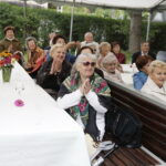 02.09.2017 Kielce. "Wesele" Stanisława Wyspiańskiego w ogrodach Radia Kielce. W spektaklu zagrali dziennikarze Radia Kielce i TVP 3 Kielce. / Jarosław Kubalski  /  Radio Kielce / "Wesele" Stanisława Wyspiańskiego w ogrodach Radia Kielce.