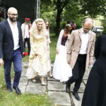 02.09.2017 Kielce. "Wesele" Stanisława Wyspiańskiego w ogrodach Radia Kielce. W spektaklu zagrali dziennikarze Radia Kielce i TVP 3 Kielce. / Jarosław Kubalski  /  Radio Kielce / "Wesele" Stanisława Wyspiańskiego w ogrodach Radia Kielce.