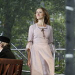 02.09.2017 Kielce. "Wesele" Stanisława Wyspiańskiego w ogrodach Radia Kielce. W spektaklu zagrali dziennikarze Radia Kielce i TVP 3 Kielce. Marlena Płaska / Jarosław Kubalski  /  Radio Kielce / "Wesele" Stanisława Wyspiańskiego w ogrodach Radia Kielce.