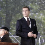 02.09.2017 Kielce. "Wesele" Stanisława Wyspiańskiego w ogrodach Radia Kielce. W spektaklu zagrali dziennikarze Radia Kielce i TVP 3 Kielce. Stanisław Blinstrub / Jarosław Kubalski  /  Radio Kielce / "Wesele" Stanisława Wyspiańskiego w ogrodach Radia Kielce.