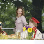 02.09.2017 Kielce. "Wesele" Stanisława Wyspiańskiego w ogrodach Radia Kielce. W spektaklu zagrali dziennikarze Radia Kielce i TVP 3 Kielce. Marlena Płaska / Jarosław Kubalski  /  Radio Kielce / "Wesele" Stanisława Wyspiańskiego w ogrodach Radia Kielce.