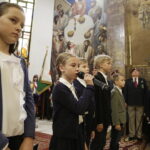 03.09.2017 Polichno. Uroczystości w hołdzie lotnikom - wychowankom i instruktorom szkoły szybowcowej w Polichnie poległym na frontach II wojny światowej. / Jarosław Kubalski  /  Radio Kielce / Polichno. Uroczystości w hołdzie poległym lotnikom