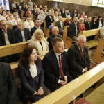 03.09.2017 Polichno. Uroczystości w hołdzie lotnikom - wychowankom i instruktorom szkoły szybowcowej w Polichnie poległym na frontach II wojny światowej. / Jarosław Kubalski  /  Radio Kielce / Polichno. Uroczystości w hołdzie poległym lotnikom