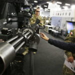 05.09.2017 Kielce. Międzynarodowy Salon Przemysłu Obronnego. MSPO. Karabin maszynowy M134D / Jarosław Kubalski  /  Radio Kielce / Kielce. Międzynarodowy Salon Przemysłu Obronnego. MSPO