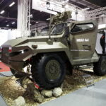 05.09.2017 Kielce. Międzynarodowy Salon Przemysłu Obronnego. MSPO. Polsko - czeski transporter HUSAR / Jarosław Kubalski  /  Radio Kielce / Kielce. Międzynarodowy Salon Przemysłu Obronnego. MSPO