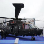 05.09.2017 Kielce. Międzynarodowy Salon Przemysłu Obronnego. MSPO. Śmigłowiec AW101 Agusta / Jarosław Kubalski  /  Radio Kielce / Kielce. Międzynarodowy Salon Przemysłu Obronnego. MSPO