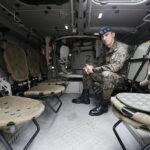 06.09.2017 Kielce. Międzynarodowy Salon Przemysłu Obronnego. Transporter opancerzony Rosomak. Wersja bojowa / Jarosław Kubalski / Radio Kielce / Radio Kielce