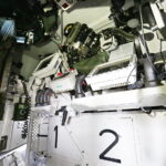 06.09.2017 Kielce. Międzynarodowy Salon Przemysłu Obronnego. Transporter opancerzony Rosomak. Wersja bojowa. Wieża. Widoczne działko i karabin / Jarosław Kubalski / Radio Kielce / Radio Kielce