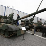 06.09.2017 Kielce. Międzynarodowy Salon Przemysłu Obronnego. MSPO. Czołg PT 91 Twardy / Jarosław Kubalski / Radio Kielce / Radio Kielce