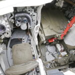 06.09.2017 Kielce. Międzynarodowy Salon Przemysłu Obronnego. MSPO. Czołg PT 91 Twardy. Miejsce działonowego / Jarosław Kubalski / Radio Kielce / Radio Kielce