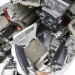 06.09.2017 Kielce. Międzynarodowy Salon Przemysłu Obronnego. MSPO. Czołg PT 91 Twardy. Miejsce działonowego. Miejsce dowódcy / Jarosław Kubalski / Radio Kielce / Radio Kielce