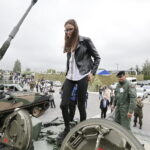 06.09.2017 Kielce. Międzynarodowy Salon Przemysłu Obronnego. MSPO. Czołg PT 91 Twardy / Jarosław Kubalski / Radio Kielce / Radio Kielce