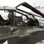 06.09.2017 Kielce. Międzynarodowy Salon Przemysłu Obronnego. MSPO.  Helikopter Apache / Jarosław Kubalski / Radio Kielce / Radio Kielce