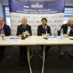 06.09.2017 Panel dyskusyjny: Innowacje i przyszłość polskiego sektora zbrojeniowego. Adam Lesiński - członek zarządu PGZ, Andrzej Bętkowski - wicewojewoda świetokrzyski, Lucjusz Nadbereżny - prezydent Stalowej Woli i Krzysztof Wilewski - Polska Zbrojna / Jarosław Kubalski  / Radio Kielce