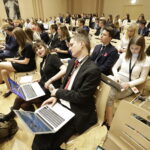 07.09.2017 Kielce. Konferencja „Kielce Model United Nations”. Licealiści i studenci wcielili się w delegatów ONZ / Jarosław Kubalski / Radio Kielce