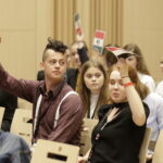 07.09.2017 Kielce. Konferencja „Kielce Model United Nations”. Licealiści i studenci wcielili się w delegatów ONZ / Jarosław Kubalski / Radio Kielce