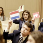 07.09.2017 Kielce. Konferencja „Kielce Model United Nations”. Licealiści i studenci wcielili się w delegatów ONZ / Jarosław Kubalski / Radio Kielce