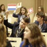 07.09.2017 Kielce. Konferencja „Kielce Model United Nations”. Licealiści i studenci wcielili się w delegatów ONZ / Jarosław Kubalski / Radio Kielce