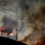 09.09.2017 Kielce. Mecz Korona Kielce - Sandecja Nowy Sacz. Kibice odpalili race / Jarosław Kubalski / Radio Kielce