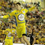 09.09.2017 Kielce. Mecz  PGNiE Superligi PGE VIve -  MMTS Kwidzyń. Darko Djukić / Jarosław Kubalski / Radio Kielce