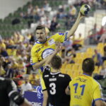 09.09.2017 Kielce. Mecz  PGNiE Superligi PGE VIve -  MMTS Kwidzyń. Alex Dujszebajew / Jarosław Kubalski / Radio Kielce