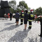 11.09.2017 Kielce. Uroczystości pod pomnikiem "Homo Homini" w 16. rocznicę ataków terrorystycznych na  wieże World Trade Center. / Jarosław Kubalski / Radio Kielce