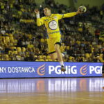 12.09.2017 Kielce. Mecz PGNiE Superligi PGE VIve - MKS Zagłębie Lubin. Darko Djukić / Jarosław Kubalski / Radio Kielce