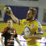 12.09.2017 Kielce. Mecz PGNiE Superligi PGE VIve - MKS Zagłębie Lubin. Mateusz Jachlewski / Jarosław Kubalski / Radio Kielce