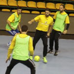 15.09.2017 Brześć. Białoruś. Trening piłkarzy ręcznych PGE Vive Kielce na dzień przed meczem z Mieszkowem Brześć / Jarosław Kubalski / Radio Kielce