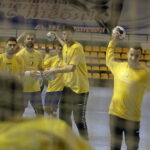 15.09.2017 Brześć. Białoruś. Trening piłkarzy ręcznych PGE Vive Kielce na dzień przed meczem z Mieszkowem Brześć / Jarosław Kubalski / Radio Kielce