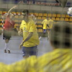 15.09.2017 Brześć. Białoruś. Trening piłkarzy ręcznych PGE Vive Kielce na dzień przed meczem z Mieszkowem Brześć / Jarosław Kubalski / Radio Kielce