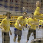 15.09.2017 Brześć. Białoruś. Trening piłkarzy ręcznych PGE Vive Kielce na dzień przed meczem z Mieszkowem Brześć / Jarosław Kubalski / Radio Kielce