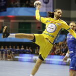 16.09.2017 Brześć. Białoruś. Mecz Ligi Mistrzów. Mieszkow Brześć - PGE Vive Kielce. Dean Bombać / Jarosław Kubalski / Radio Kielce